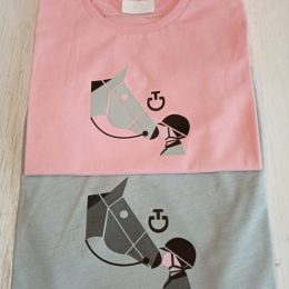 T-SHIRT CAVALLERIA TOSCANA - 12 PINK Junior, T-shirt 